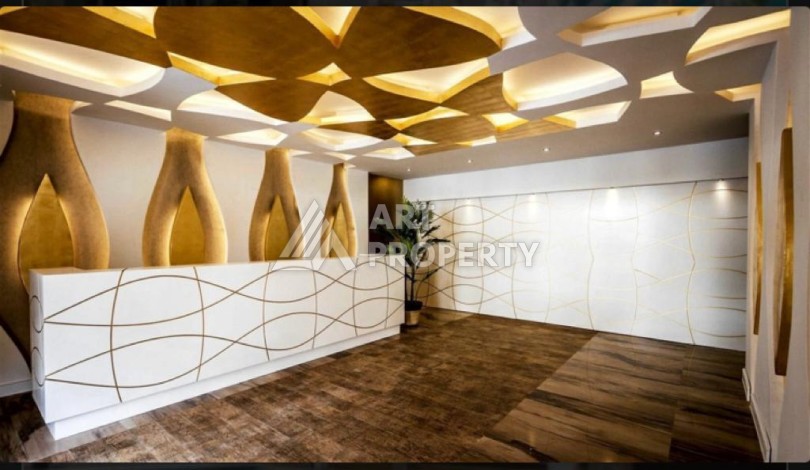 Меблированная квартира 1+1 в Авсалларе, 60 кв.м - Ракурс 38