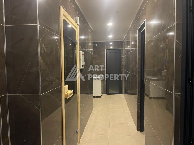 Меблированная квартира 1+1 в 200 метрах от моря. Каргыджак, Алания - Ракурс 16