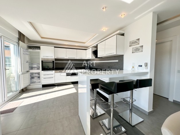 Светлый дуплекс 4+1 под ВНЖ в районе Оба, 250 кв.м. - Ракурс 35