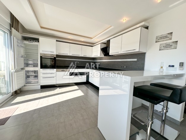 Светлый дуплекс 4+1 под ВНЖ в районе Оба, 250 кв.м. - Ракурс 37