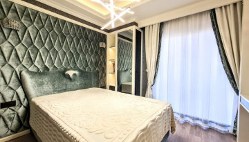 Трехкомнатная квартира с видом на море в шикарном комплексе премиум класса в районе Махмутлар, 100 м2 - Ракурс 30