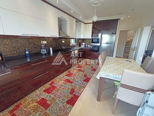 Вилла 4+1 с видом на море в престижном комплексе, 513 кв.м. в Конаклы - Ракурс 16