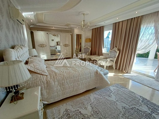 Вилла 4+1 с видом на море в престижном комплексе, 513 кв.м. в Конаклы - Ракурс 24