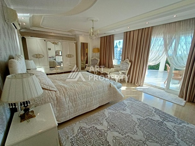 Вилла 4+1 с видом на море в престижном комплексе, 513 кв.м. в Конаклы - Ракурс 25