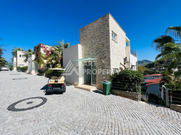 Вилла 3+1 с частным бассейном, 200 кв.м. Конаклы, Алания. - Ракурс 2