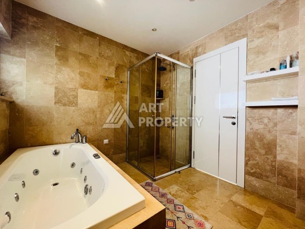 Вилла 3+1 с частным бассейном, 200 кв.м. Конаклы, Алания. - Ракурс 7