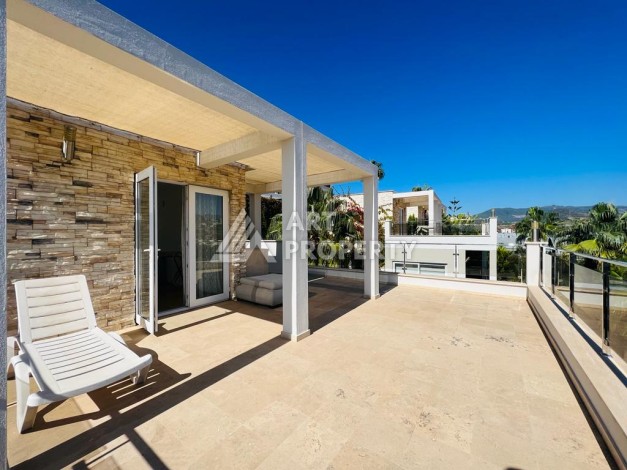 Вилла 3+1 с частным бассейном, 200 кв.м. Конаклы, Алания. - Ракурс 25