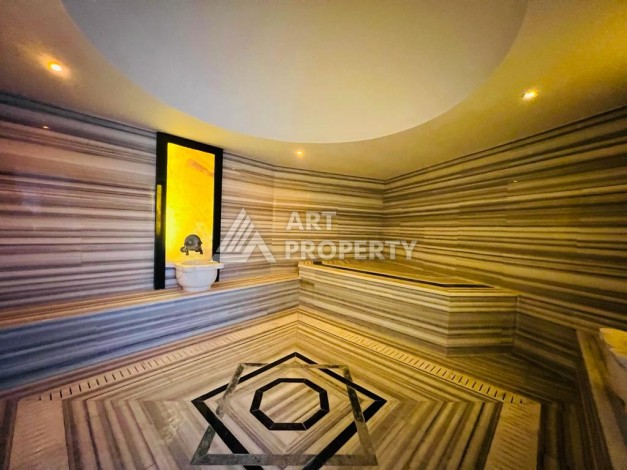 Вилла 3+1 с частным бассейном, 200 кв.м. Конаклы, Алания. - Ракурс 31