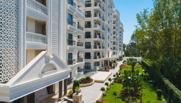 Трехкомнатная квартира с видом на море в шикарном комплексе премиум класса в районе Махмутлар, 100 м2 - Ракурс 39