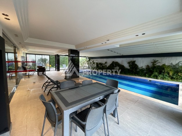 Двухкомнатная квартира в престижной резиденции, 50 кв.м. Центр, Алания - Ракурс 10