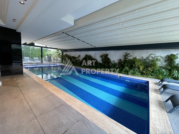 Двухкомнатная квартира в престижной резиденции, 50 кв.м. Центр, Алания - Ракурс 11