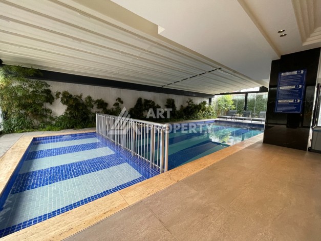 Двухкомнатная квартира в престижной резиденции, 50 кв.м. Центр, Алания - Ракурс 13