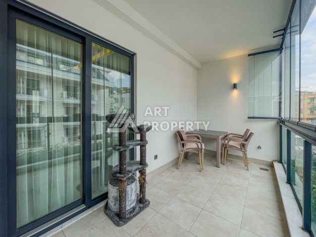 Двухкомнатная квартира в престижной резиденции, 50 кв.м. Центр, Алания - Ракурс 18