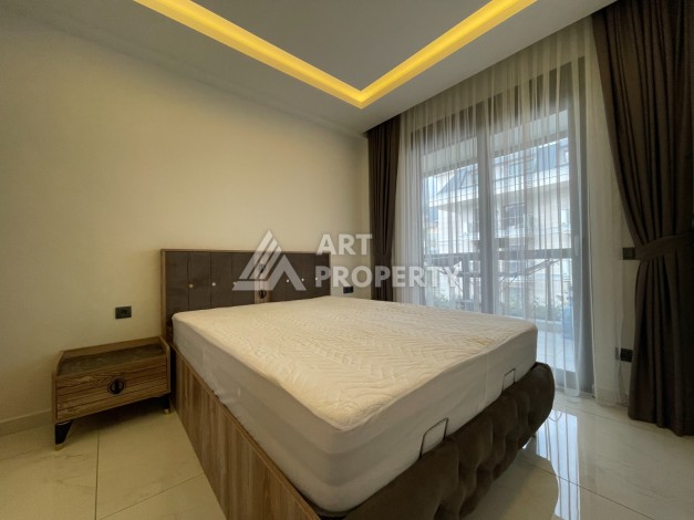 Двухкомнатная квартира в престижной резиденции, 50 кв.м. Центр, Алания - Ракурс 22