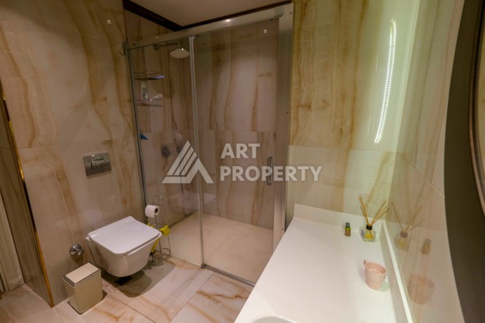 Комфортабельные апартаменты 1+1 с садом, 80 кв.м.. Первая береговая линия в Кестеле. - Ракурс 14