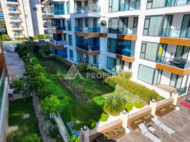 Комфортабельные апартаменты 1+1 с садом, 80 кв.м.. Первая береговая линия в Кестеле. - Ракурс 20