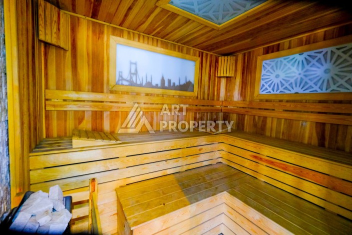 Комфортабельные апартаменты 1+1 с садом, 80 кв.м.. Первая береговая линия в Кестеле. - Ракурс 28