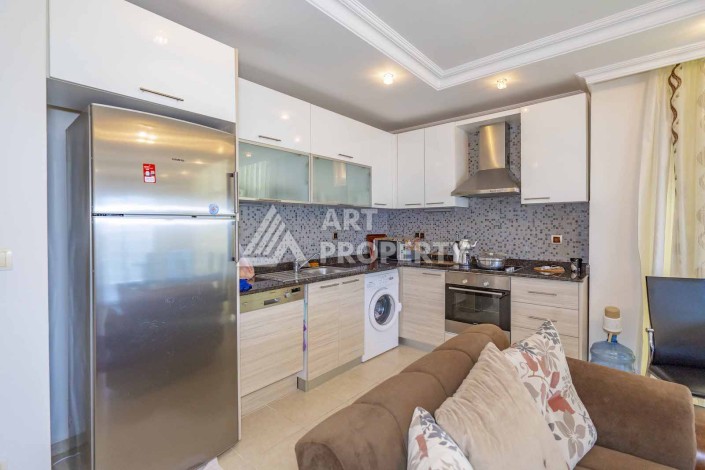 Просторная квартира 2+1 в престижном ЖК, 65 кв.м. Оба, Алания. - Ракурс 16