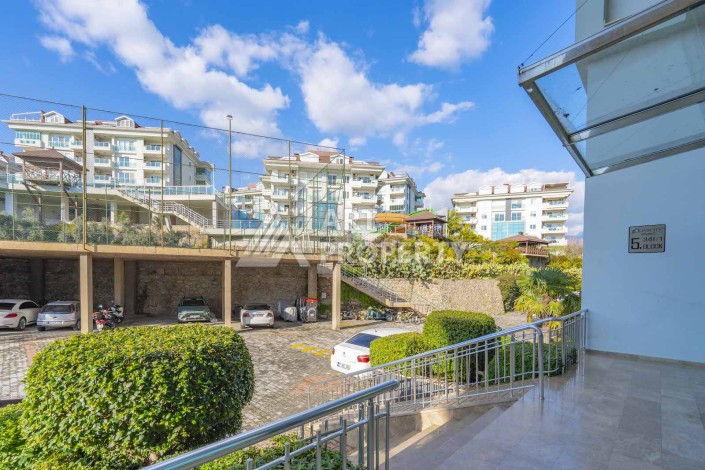 Просторная квартира 2+1 в престижном ЖК, 65 кв.м. Оба, Алания. - Ракурс 24