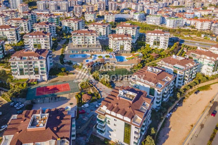 Просторная квартира 2+1 в престижном ЖК, 65 кв.м. Оба, Алания. - Ракурс 25