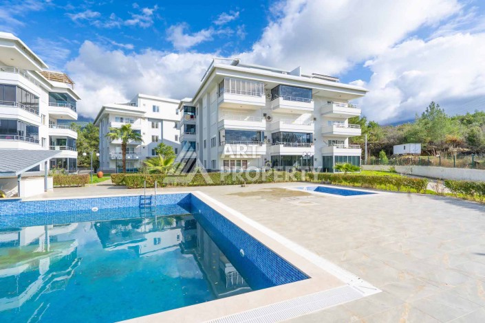 Уютная квартира 2+1 в окружении природы района Оба, 75 кв.м. - Ракурс 9