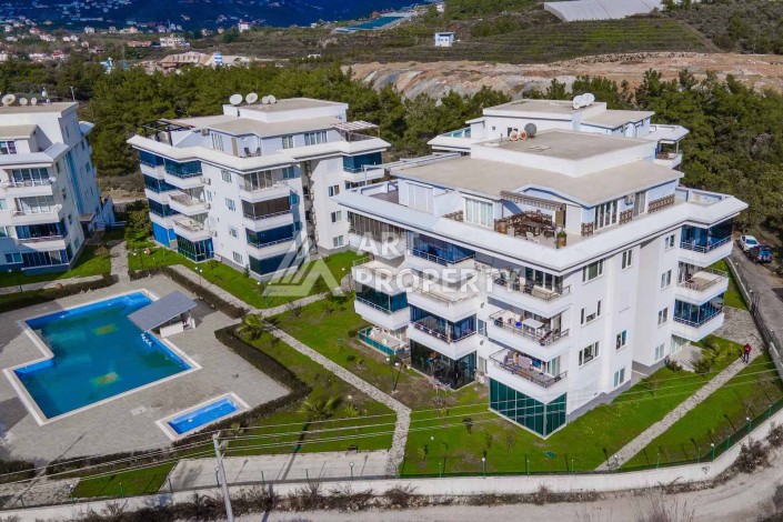 Уютная квартира 2+1 в окружении природы района Оба, 75 кв.м. - Ракурс 15