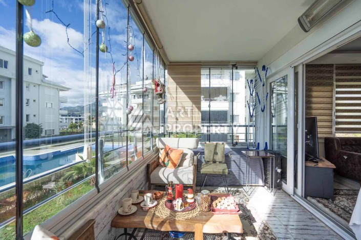 Уютная квартира 2+1 в окружении природы района Оба, 75 кв.м. - Ракурс 20