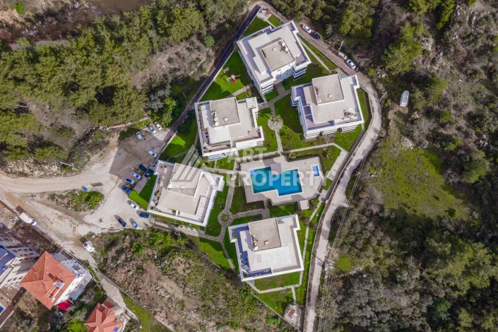 Уютная квартира 2+1 в окружении природы района Оба, 75 кв.м. - Ракурс 26