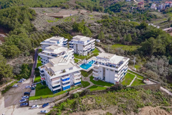 Уютная квартира 2+1 в окружении природы района Оба, 75 кв.м. - Ракурс 28