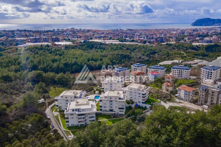 Уютная квартира 2+1 в окружении природы района Оба, 75 кв.м. - Ракурс 31