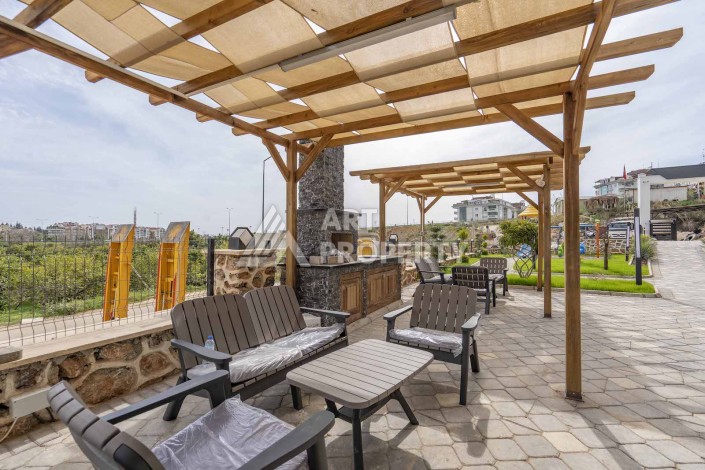 Современная квартира 2+1 в новом ЖК, 90 кв.м. Оба, Алания - Ракурс 8