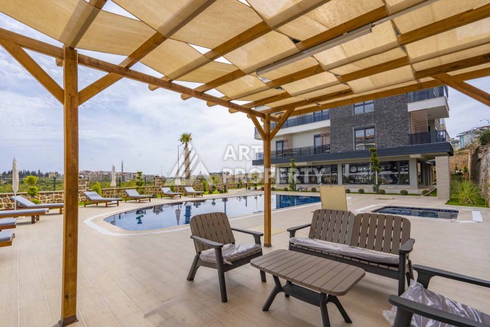 Современная квартира 2+1 в новом ЖК, 90 кв.м. Оба, Алания - Ракурс 9