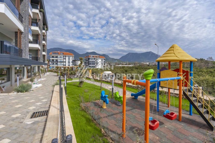 Современная квартира 2+1 в новом ЖК, 90 кв.м. Оба, Алания - Ракурс 24