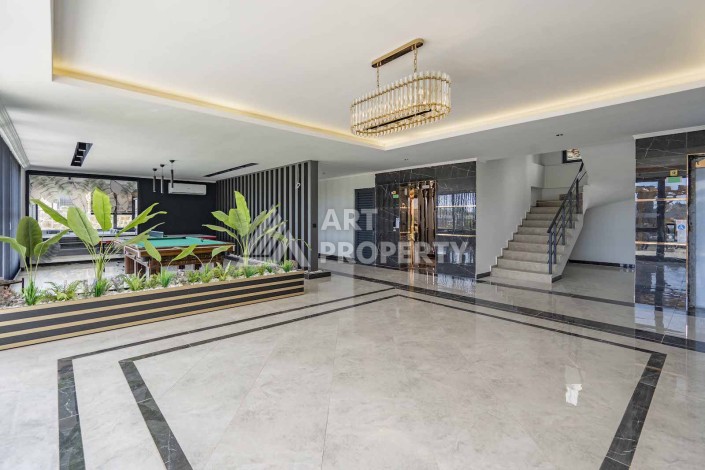 Современная квартира 2+1 в новом ЖК, 90 кв.м. Оба, Алания - Ракурс 26