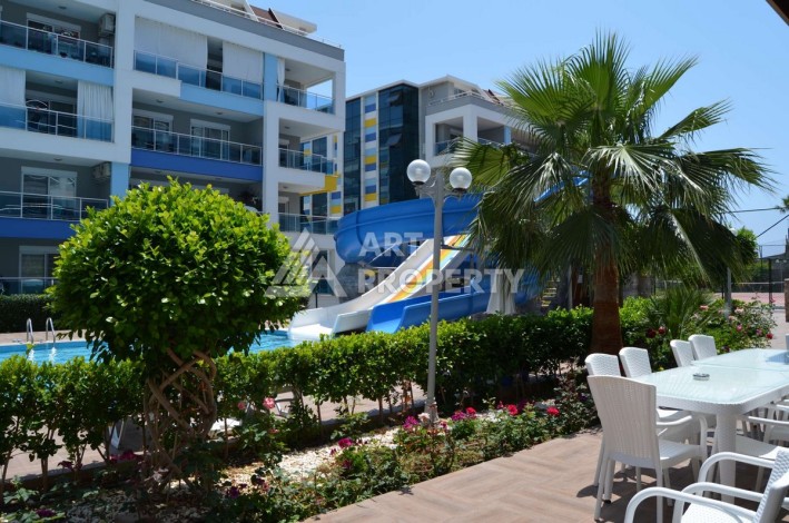 Меблированный дуплекс 2+1 в элитной резиденции, 140 кв.м. Кестель, Алания - Ракурс 4