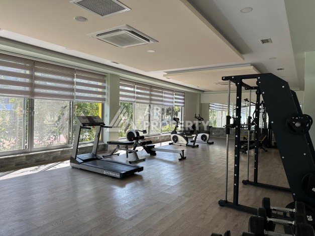 Меблированный дуплекс 2+1 в элитной резиденции, 140 кв.м. Кестель, Алания - Ракурс 7