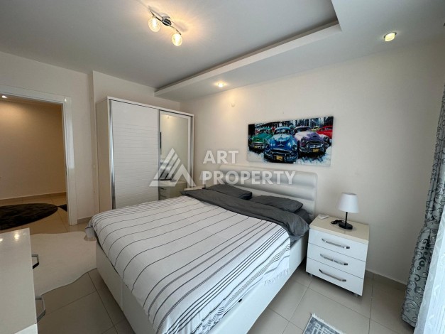 Меблированный дуплекс 2+1 в элитной резиденции, 140 кв.м. Кестель, Алания - Ракурс 14