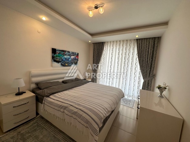 Меблированный дуплекс 2+1 в элитной резиденции, 140 кв.м. Кестель, Алания - Ракурс 16