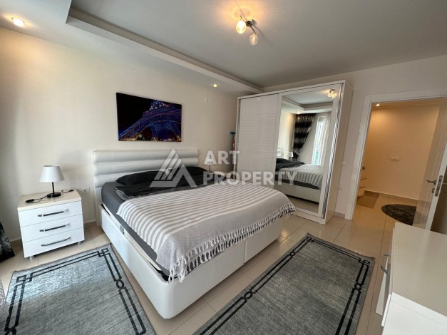 Меблированный дуплекс 2+1 в элитной резиденции, 140 кв.м. Кестель, Алания - Ракурс 17