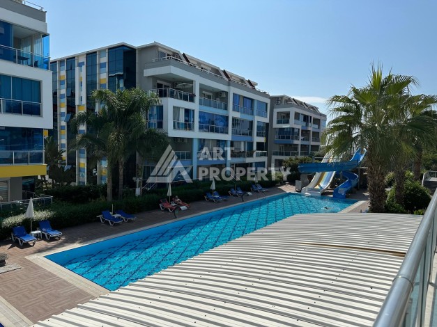 Меблированный дуплекс 2+1 в элитной резиденции, 140 кв.м. Кестель, Алания - Ракурс 21