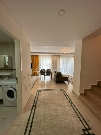 Меблированный дуплекс 2+1 в элитной резиденции, 140 кв.м. Кестель, Алания - Ракурс 26