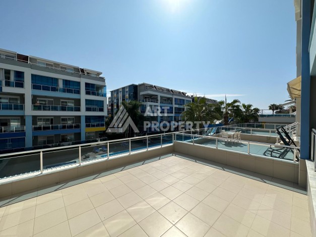 Меблированный дуплекс 2+1 в элитной резиденции, 140 кв.м. Кестель, Алания - Ракурс 27