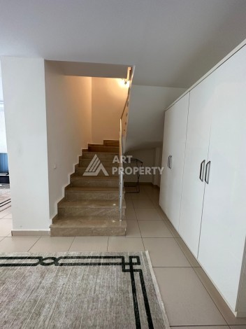 Меблированный дуплекс 2+1 в элитной резиденции, 140 кв.м. Кестель, Алания - Ракурс 32