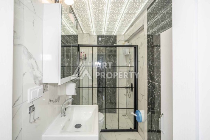 Меблированная квартира 1+1 в 200 метрах от моря в Оба - Ракурс 19