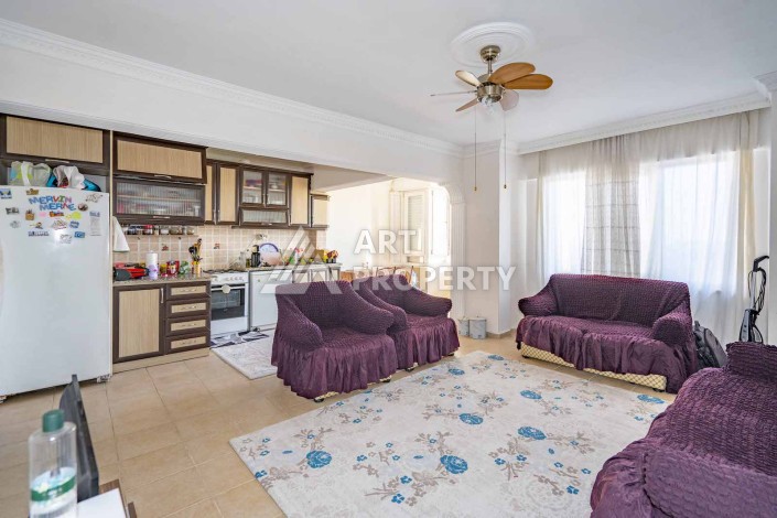 Трехкомнатная квартира 95 кв.м. в 550 метрах от моря в районе Оба - Ракурс 14