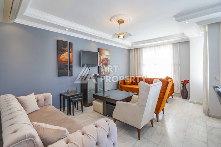 Двухуровневая квартира 4+1 в районе Оба, 800 метров от моря - Ракурс 10