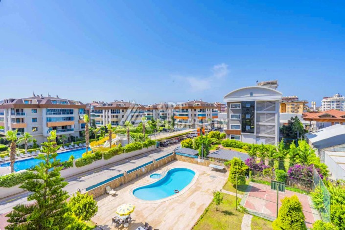 Двухуровневая квартира 4+1 в районе Оба, 800 метров от моря - Ракурс 15