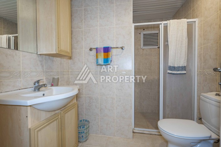 Двухуровневая квартира 4+1 в районе Оба, 800 метров от моря - Ракурс 19