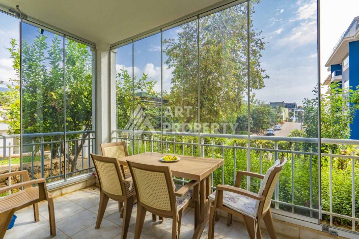 Уютная квартира 2+1 с видом на природу, 85 кв.м. Оба, Алания - Ракурс 14