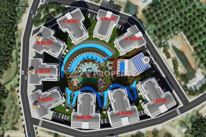 Роскошные пентхаусы 2+1 в районе Обa, Аланья - Ракурс 3